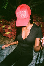 Load image into Gallery viewer, BLESSED Rhinestone Trucker Hat
